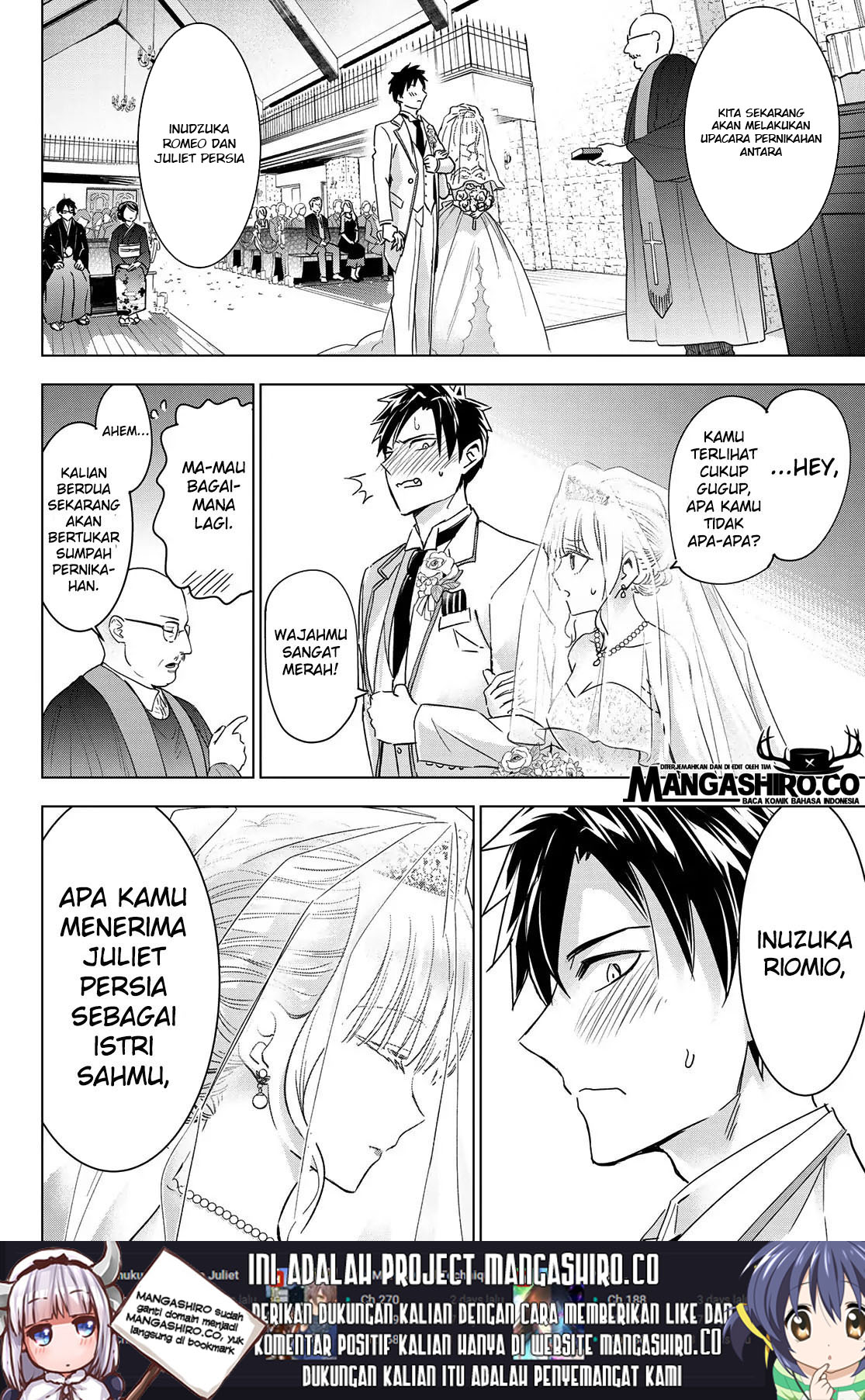 Kishuku Gakkou no Juliet Chapter 119 Tamat